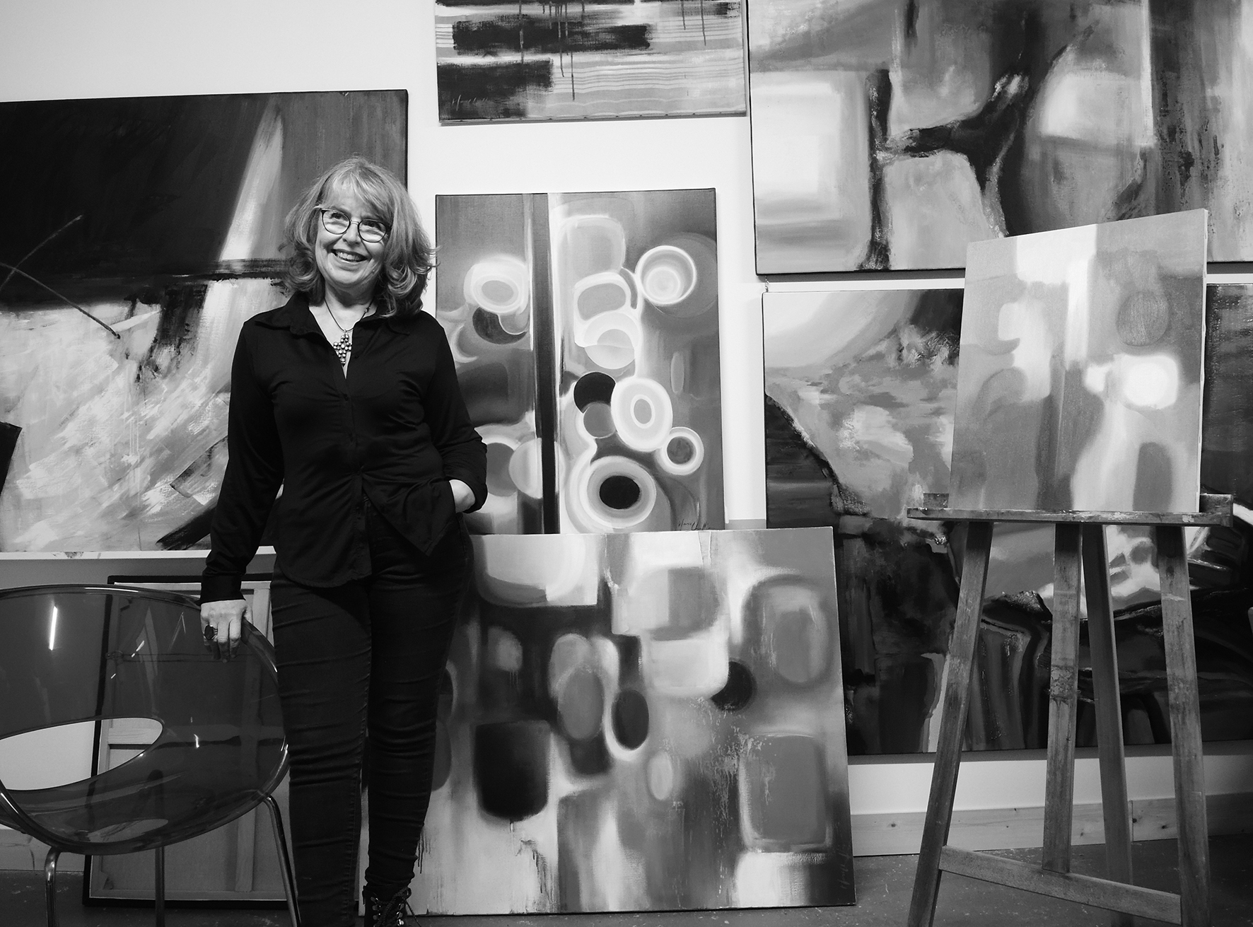 Decouvrir l'atelier de Mary Chaplin artiste